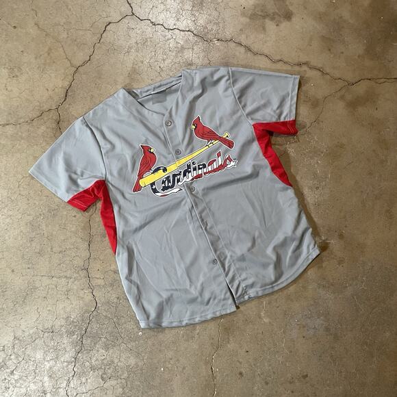 St Louis Cardinals Mens XL Jersey USA American Match up Promotions - Picture 1 of 7